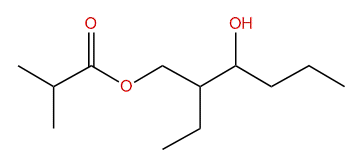 2-Ethyl-3-hydroxyhexyl 2-methylpropanoate